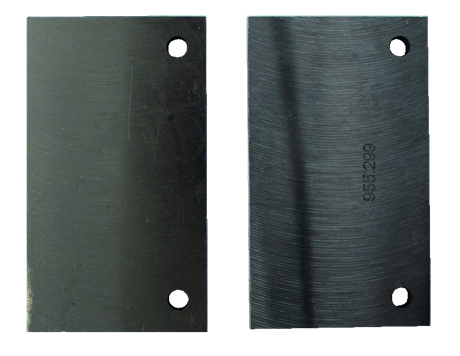 JEU DE 2 FERS À PROFILER HAUTEUR 90 MM