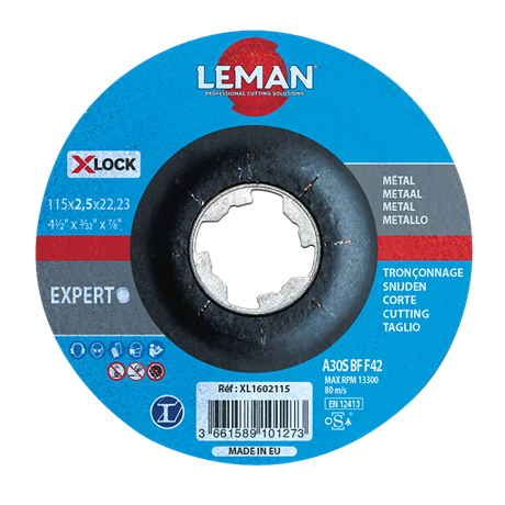 FAST CUTTING DISC, XLOCK SYSTEM
