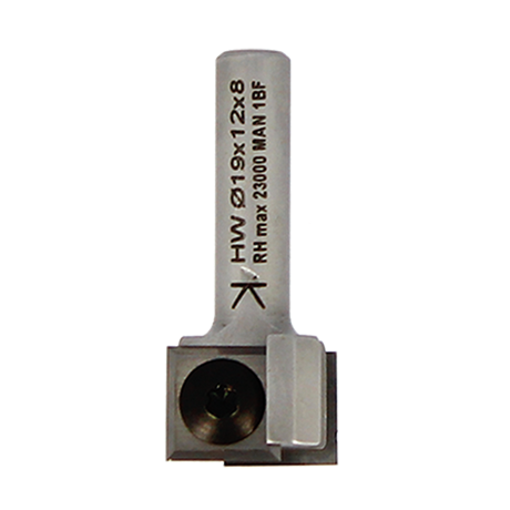 TRIMMER DRILL BIT WITH REVERSIBLE INSERTS