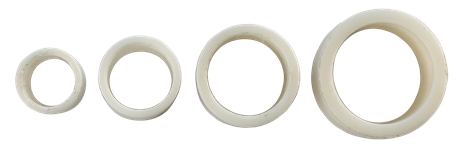 LOT DE 4 BAGUES DE REDUCTION