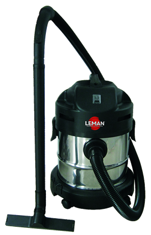 ASPIRAPOLVERE IN ACCIAIO INOX PER ACQUA E POLVERE CON SOFFIATORE 20 L