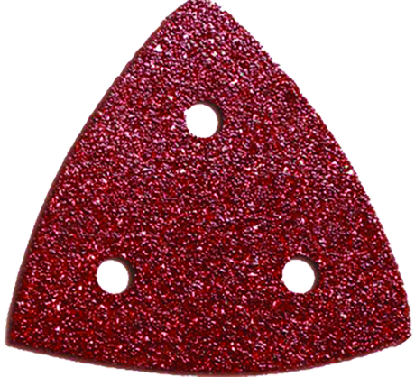 SET 10 PATTINI ABRASIVI TRIANGOLARI