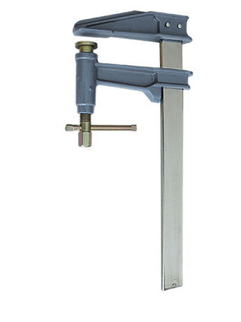 PUMP CLAMP WITH A NOTCHED CHROME ROD