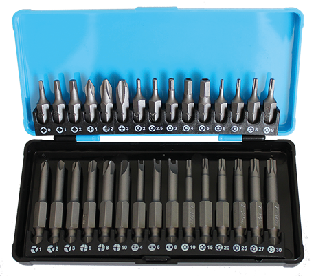 COFFRET 30 EMBOUTS DE VISSAGE