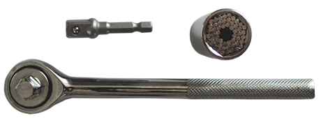 UNIVERSELE CONTACTDOOS + RATEL + ADAPTERKIT