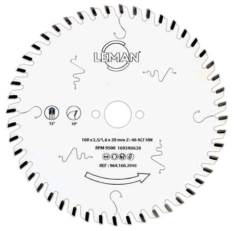 CUTTING BLADE FOR NON-FERROUS METALS